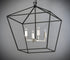 Maxim Abode Single Tier Chandelier Model: 25155TXBPN