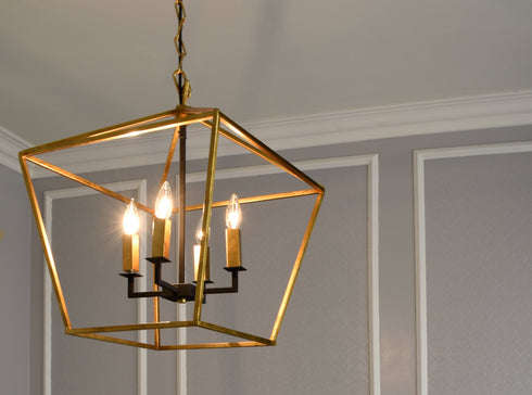 Maxim Abode Single Tier Chandelier Model: 25155TXBPN