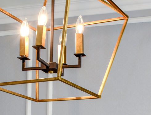 Maxim Abode Single Tier Chandelier Model: 25155TXBPN