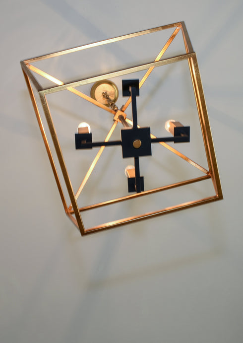 Maxim Abode Single Tier Chandelier Model: 25155TXBPN