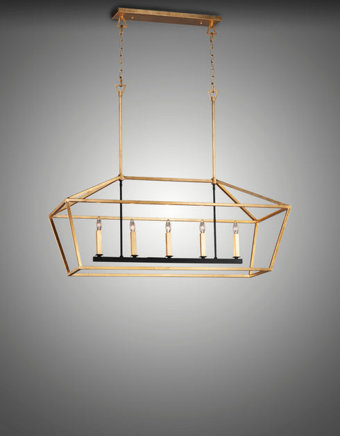 Maxim Abode Single Tier Chandelier Model: 25157TXBPN
