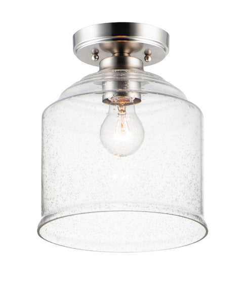 Maxim Acadia 1 Light Semi Flush Mount Model: 12270CDSN
