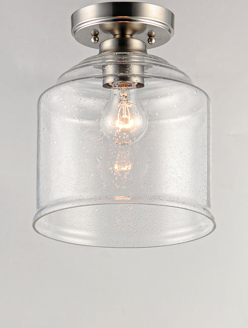 Maxim Acadia 1 Light Semi Flush Mount Model: 12270CDSN