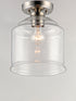 Maxim Acadia 1 Light Semi Flush Mount Model: 12270CDSN