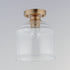 Maxim Acadia 1 Light Semi Flush Mount Model: 12270CDSN
