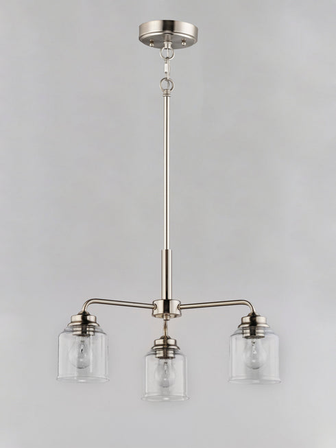 Maxim Acadia Single Tier Chandelier Model: 12260CDBK