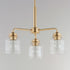 Maxim Acadia Single Tier Chandelier Model: 12260CDBK