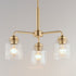 Maxim Acadia Single Tier Chandelier Model: 12260CDBK
