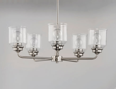 Maxim Acadia Single Tier Chandelier Model: 12266CDBK
