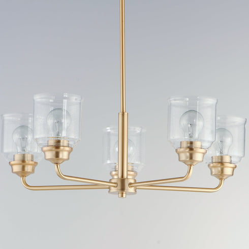 Maxim Acadia Single Tier Chandelier Model: 12266CDBK
