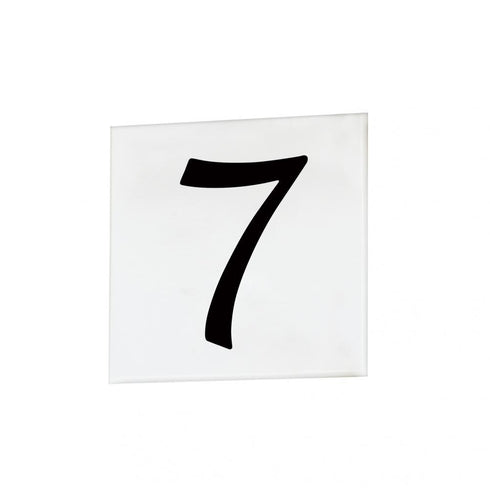 Maxim Address 7 4 Inch Square Tile Serif Model: 53667WT