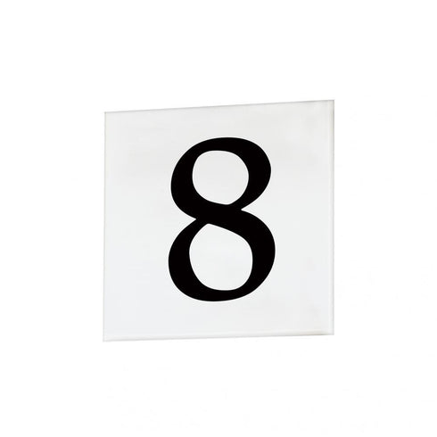 Maxim Address 8 4 Inch Square Tile Serif Model: 53668WT