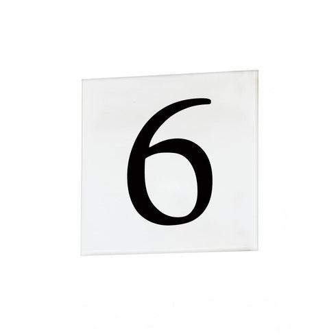 Maxim Address 9 4 Inch Square Tile Serif Model: 53666WT