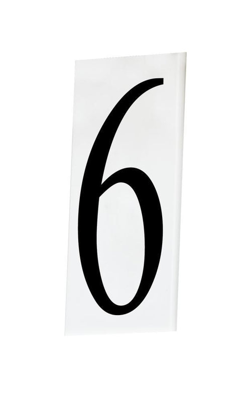 Maxim Address House Number 6 Model: 53616WT