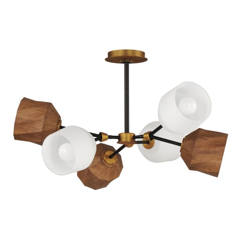 Maxim Akimbo Multi Light Pendant Model: 28276DBZAB
