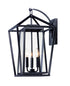 Maxim Artisan 3 Light Outdoor Wall Sconce Model: 3176CLBK