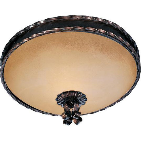 Maxim Aspen 3 Light Flush Mount Model: 20602VAOI