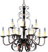 Maxim Aspen Multi Tier Chandelier Model: 20620OI