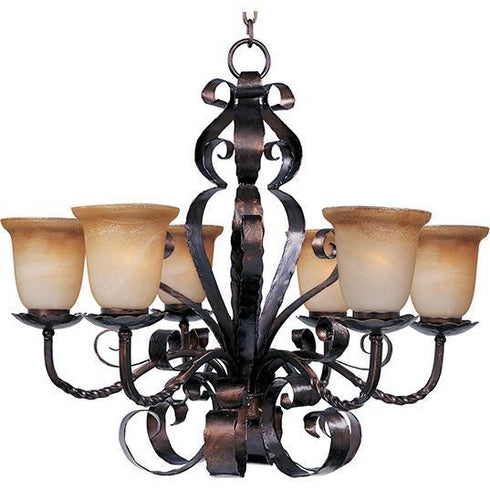 Maxim Aspen Single Tier Chandelier Model: 20607VAOI