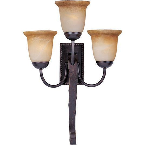 Maxim Aspen 3 Light Wall Sconce Model: 20619VAOI
