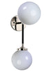 Maxim Atom Wall Sconce Model: 24722WTBKPN