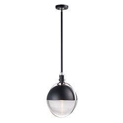 Maxim Axiom Single Pendant Model: 10080CLBKSN