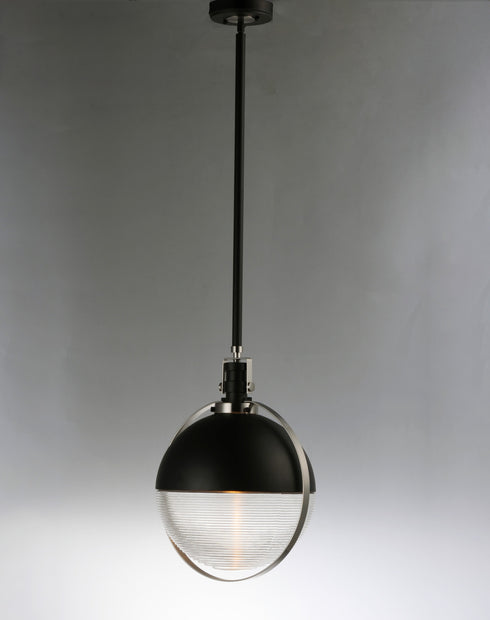 Maxim Axiom Single Pendant Model: 10080CLBKSN