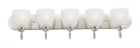 Maxim Axis 5 Light Strip Bath Vanity Model: 11385FTSN