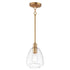 Maxim Babylon 1 Light Pendant Model: 11112CLBK