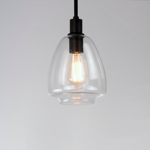 Maxim Babylon 1 Light Pendant Model: 11112CLBK