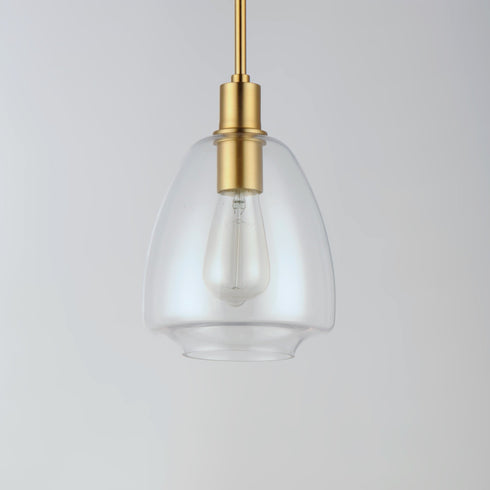 Maxim Babylon 1 Light Pendant Model: 11112CLBK