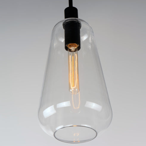 Maxim Babylon 1 Light Pendant Model: 11114CLBK