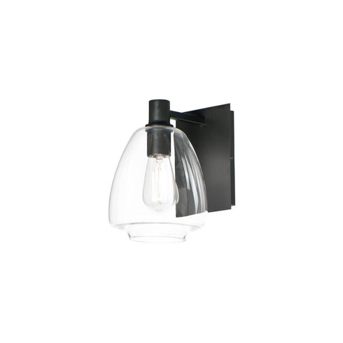 Maxim Babylon 1 Light Wall Sconce Model: 11111CLBK