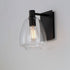 Maxim Babylon 1 Light Wall Sconce Model: 11111CLBK