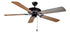 Maxim Basic Max 52 Inch Ceiling Fan Blac Walnut Model: 89905BKWP