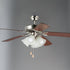 Maxim Basic Max 52 Inch Ceiling Fan W 4 Light LED Model: 89907FTOIWP