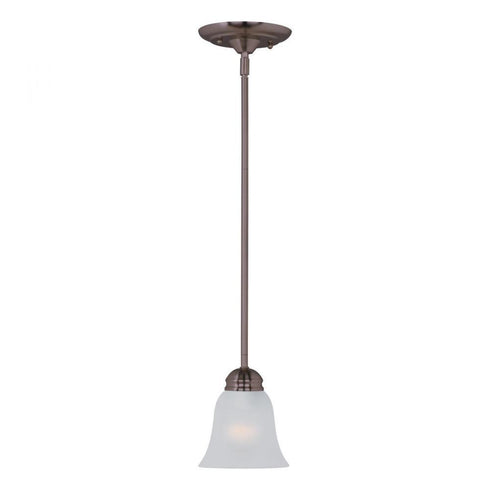 Maxim Basix 1 Light Mini Pendant Model: 91011FTSN