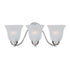 Maxim Basix 3 Light Bath Vanity Model: 2122FTSN