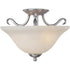Maxim Basix Ee Semi Flush Mount Model: 85120ICSN