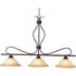 Maxim Basix 3 Light Pendant Model: 10127WSOI