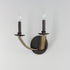 Maxim Basque Wall Sconce Model: 20341DWAR