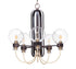 Maxim Bauhaus Single Tier Chandelier Model: 30516CLBZSBR