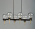 Maxim Bauhaus Linear Pendant Model: 30519CLBZSBR
