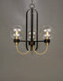 Maxim Bauhaus Mini Chandelier Model: 30515CLBZSBR