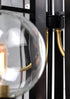 Maxim Bauhaus Single Tier Chandelier Model: 30516CLBZSBR