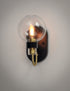 Maxim Bauhaus Wall Sconce Model: 30511CLBZSBR