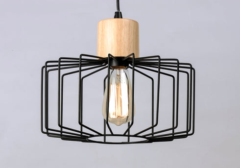 Maxim Bjorn 1 Light Mini Pendent Model: 10068BKNWD