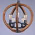 Maxim Bodega Bay Single Tier Chandelier Model: 20917APAR/BUI