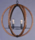 Maxim Bodega Bay Single Tier Chandelier Model: 20918APAR/BUI