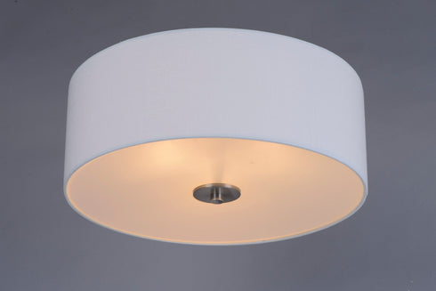 Maxim Bongo 3 Light Flush Mount Model: 10010WLSN